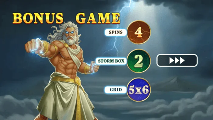 Pots of Power: Zeus - ตารางขนาด 5x6 ที่ขยายใหญ่ขึ้นใน Hold & Win พร้อม Lightning Frames
